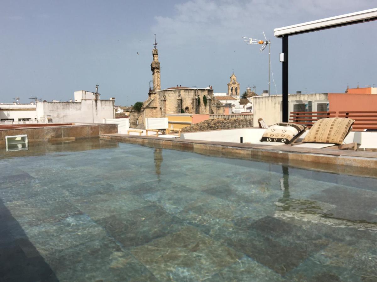 Casa Palacio En Jerez De La Frontera Con Piscina Privada Exterior photo