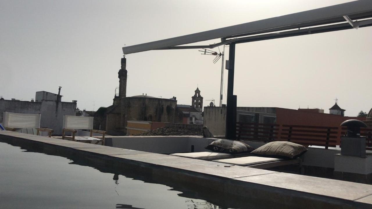 Casa Palacio En Jerez De La Frontera Con Piscina Privada Exterior photo
