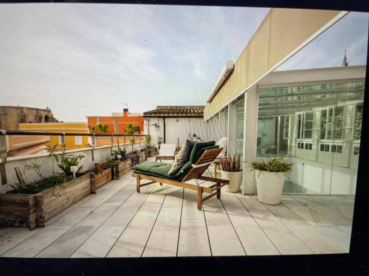 Casa Palacio En Jerez De La Frontera Con Piscina Privada Exterior photo
